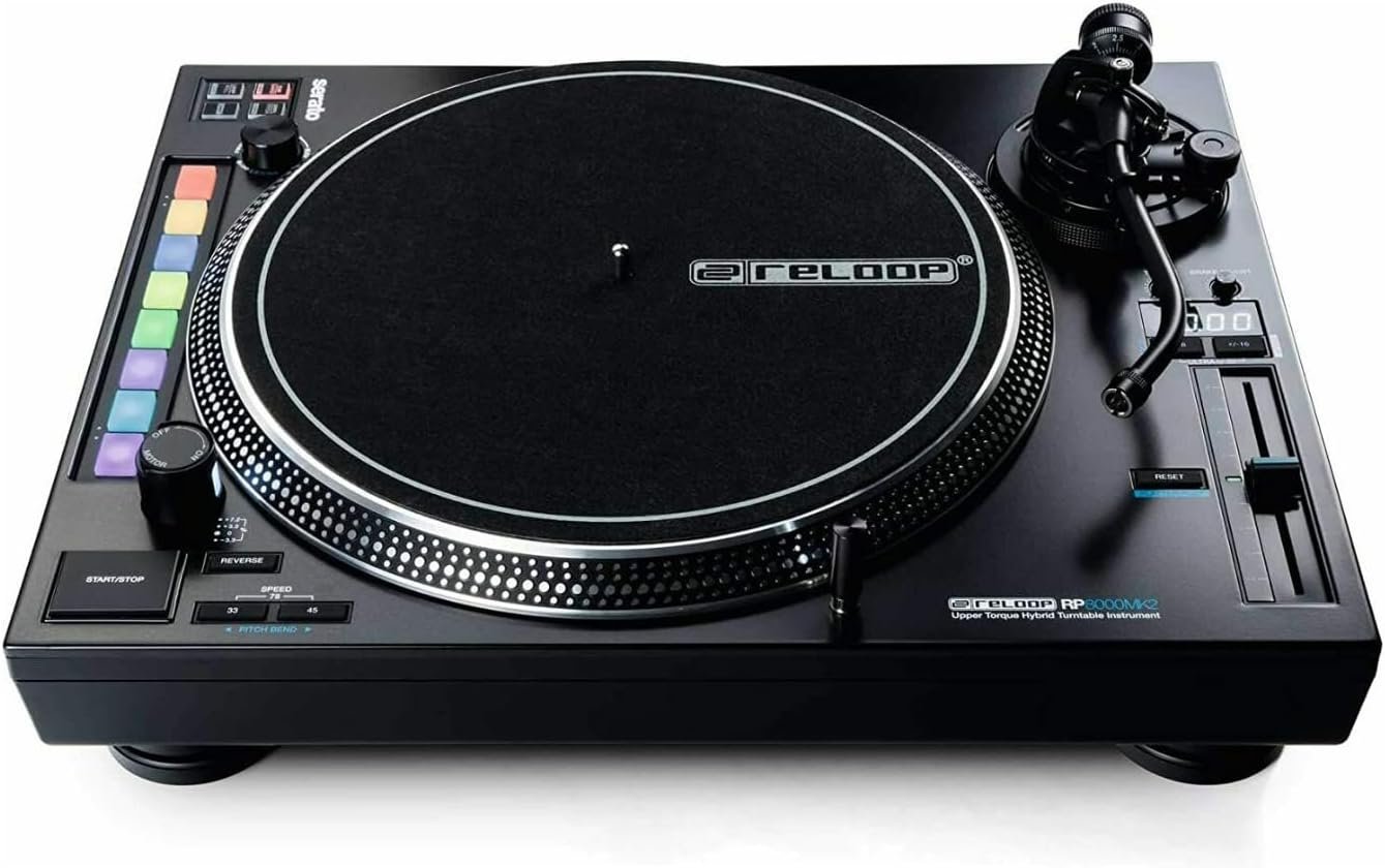 DJ Turntables for Hip-Hop - Reloop RP-8000 MK2